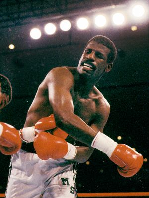 Champion boxer Michael Spinks