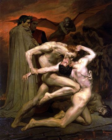 William-Adolphe Bouguereau: Dante and Virgil