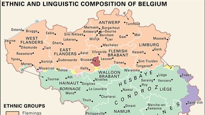 ethnic and linguistic composition of Belgium