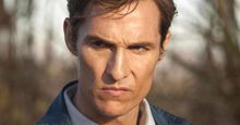 Matthew McConaughey as Detective Rust Cohle in the American Television Series True Detective (2014-). The lives of two detectives, Rust Cohle and Martin Hart, become entangled during a 17 year hunt for a serial killer in Louisiana. Photo:Dec. 23, 2013