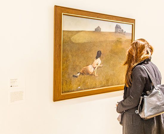 Christina's World by Andrew Wyeth