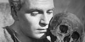 Laurence Olivier in a scene from Hamlet