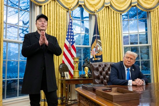 Elon Musk and Donald Trump