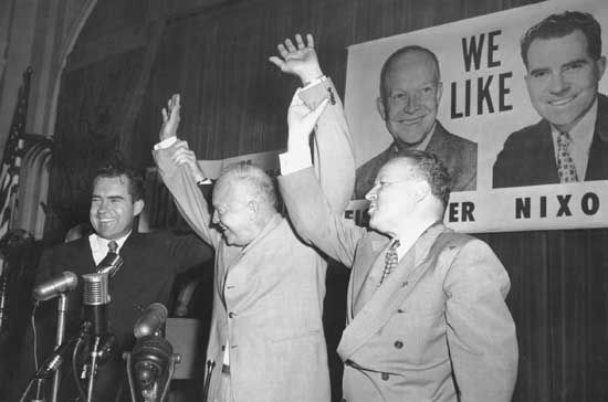 Dwight D. Eisenhower and Richard Nixon