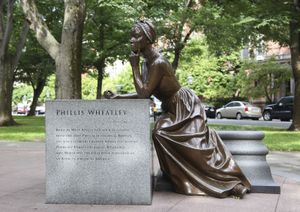 statue of Phillis Wheatley