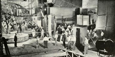 Western Electric equipment in the old Manhattan Opera House